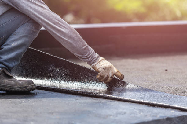 Professional Exterior Waterproofing technician working in Meridian, PA